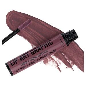 Rimmel Lip Art Graphic Liner + Liquid Lipstick —